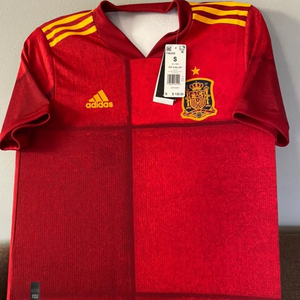 Adidas Spain 100% Authentic stadium jersey